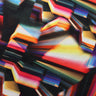 BZ Digital Maxxi Nylon Spandex Fabric - Black-Orange, Black-Pink, Black-Green, Geometric, Abstract, Line Prints, 60" Width (1 Yard)