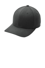 Port Authority® Flexfit® Cotton Twill Cap Structured Mid Profile Stretch Fit Silver Underbill