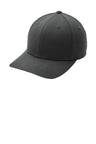 Port Authority® Flexfit® Cotton Twill Cap Structured Mid Profile Stretch Fit Silver Underbill
