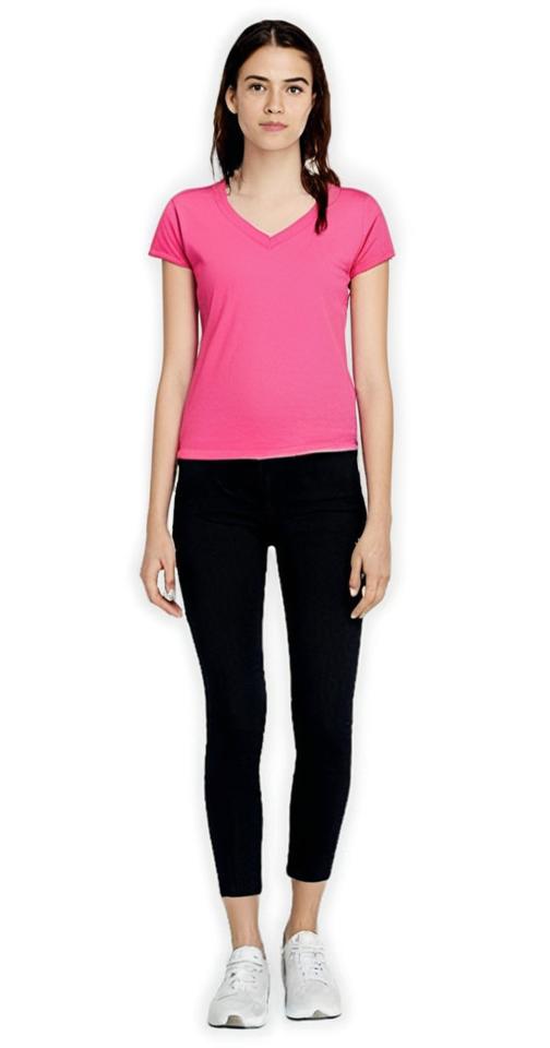Gildan® Softstyle Women’s V-Neck T-Shirt