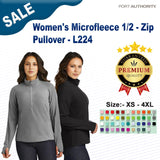 Port Authority® Women's Microfleece Half Zip Pullover