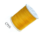200 Yards Orange or Yellow Sewing Thread 100 Percent Polyester Small Spool