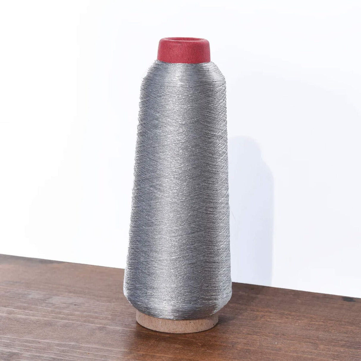 5,000 Yards Silver Sparkly Metallic Machine Embroidery Thread High Shine & Durable