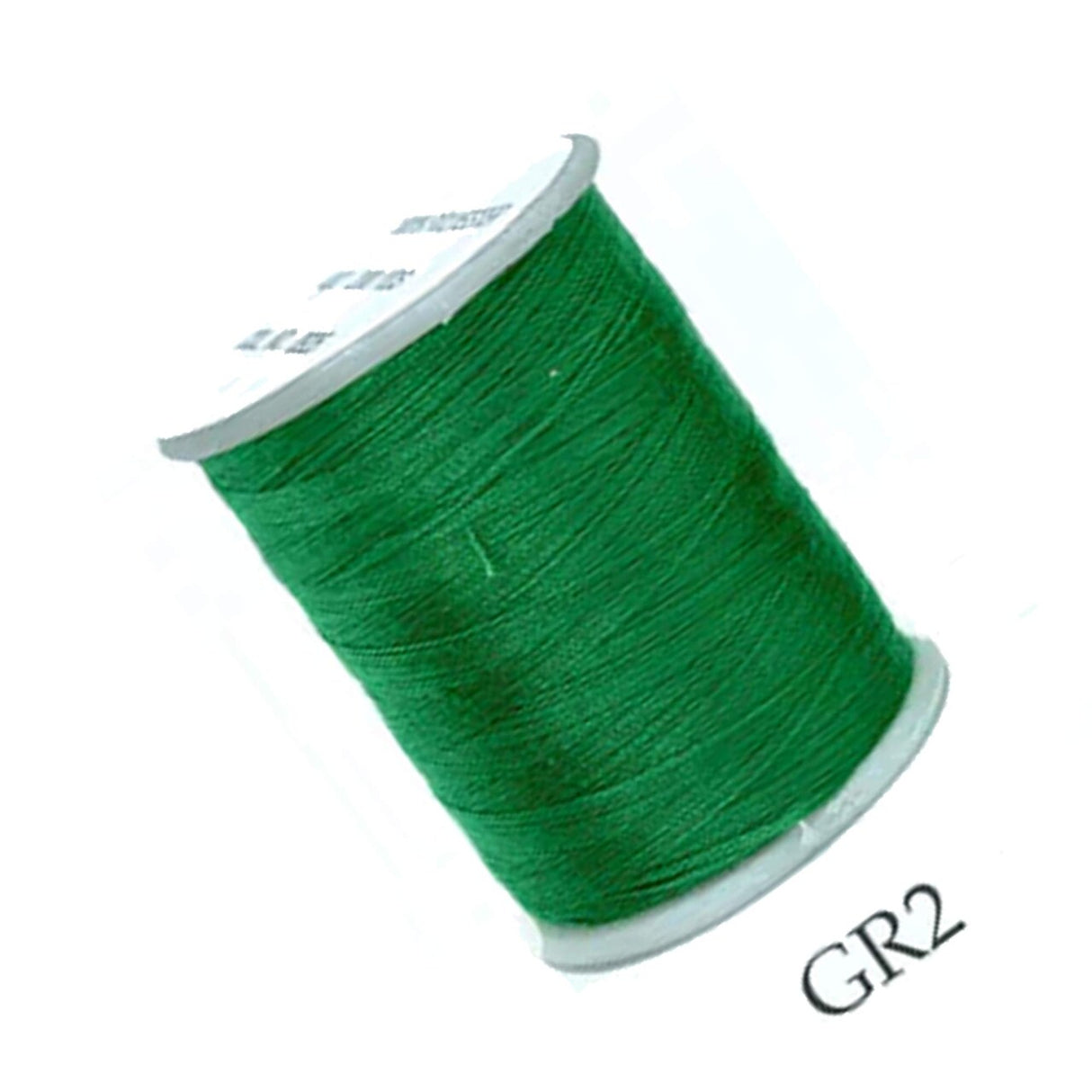 200 Yards Green Polyester Thread Small Spool for Stitching and Quilting
