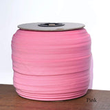 Durable 5 Yards Pink Polycotton Bias Tape 3/4" Ideal for Sewing & Crafts