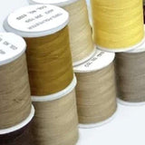200 Yards Small Spool of Neutral Polyester Thread for Precision Sewing