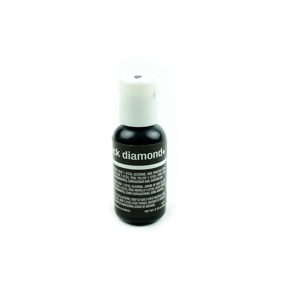 Chefmaster Black Diamond Liqua-Gel Food Color, .70 oz