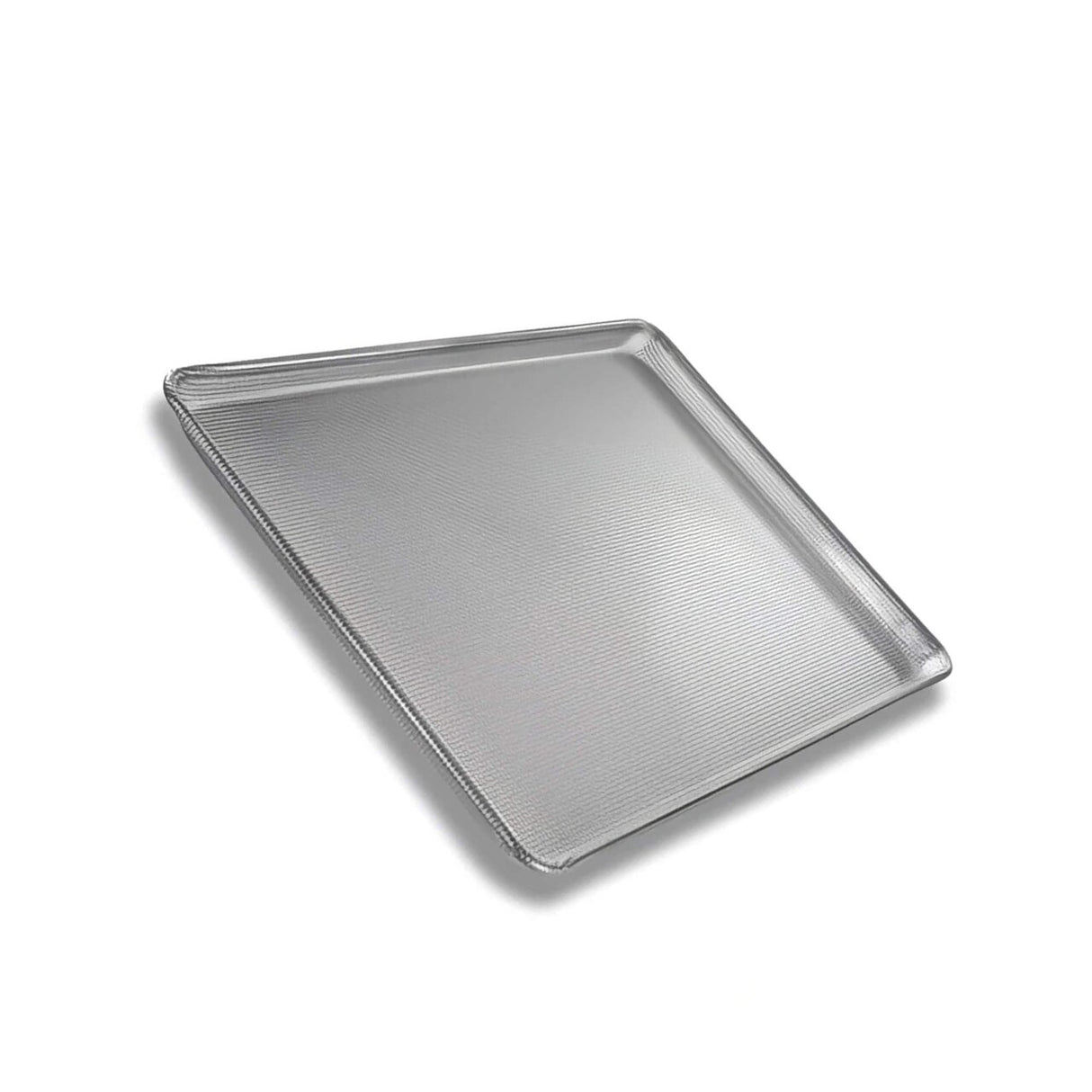 25.8" x 12.5" x 1.1" Half Size Perforated Sheet Pan 16 Gauge Aluminum