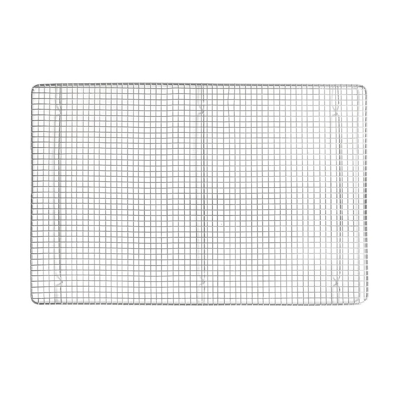 Chrome Plated Wire Pan Grate 24 x 16 Full Size