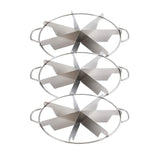 6 Cut Pie & Cake Marker Cast Aluminum Portioning Tool
