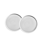 9" Round Coupe Aluminum Pizza Tray Solid