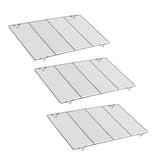 Stainless Steel Rectangular Wire Grate with Feet 23.67 x 15.75 Size