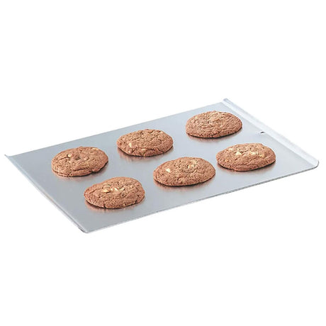 17" x 14" Half Size Sheet Pan 10 Gauge Aluminum Natural Finish