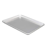 18" x 13" Half Size Sheet Pan 13 Gauge Aluminum Natural Finish