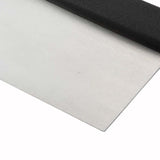 Dough Cutter &amp; Scraper 6" x 3" Stainless Blade Black Handle