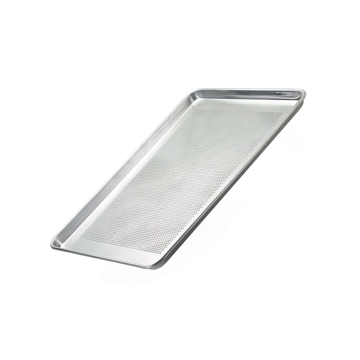 26" x 18" x 1" Full Size Perforated Bun Pan 18 Gauge Aluminum Wire Reinforced