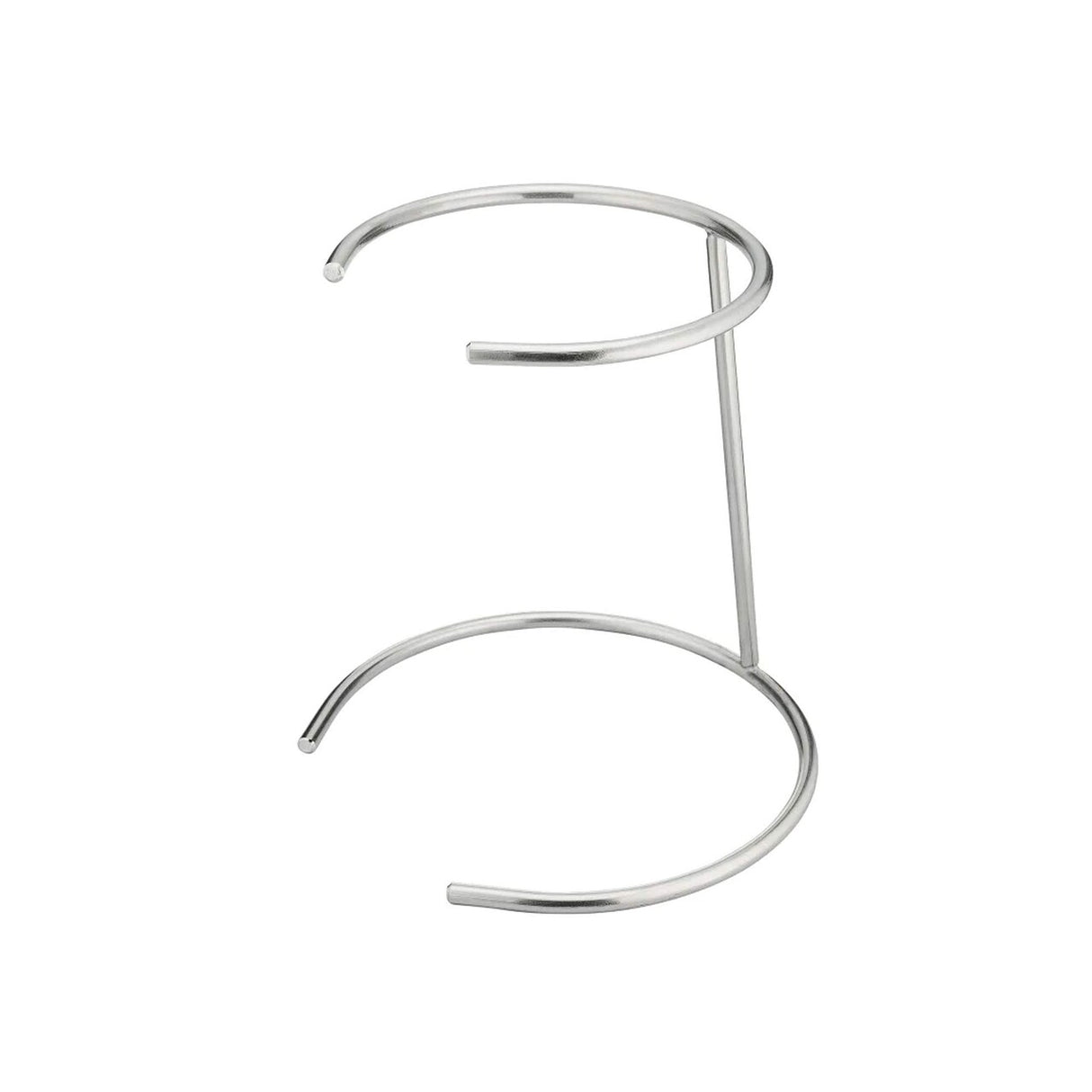 Chrome Funnel Strainer Stand Heat Resistant Frame