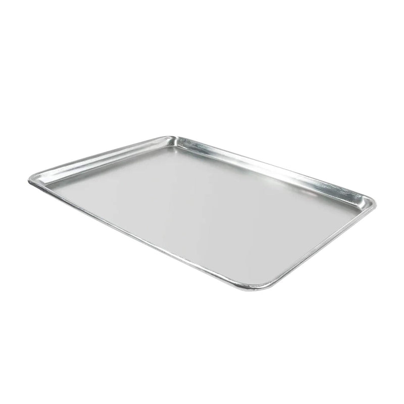 22" x 16" Two Thirds Size Sheet Pan 19 Gauge Aluminum Closed Bead Rim