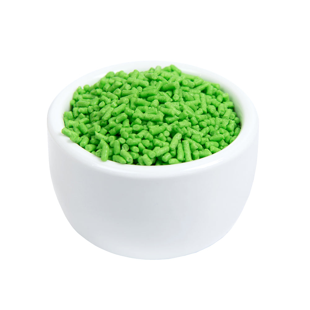 O'Creme Lime Green Sprinkles, 6.3 oz.