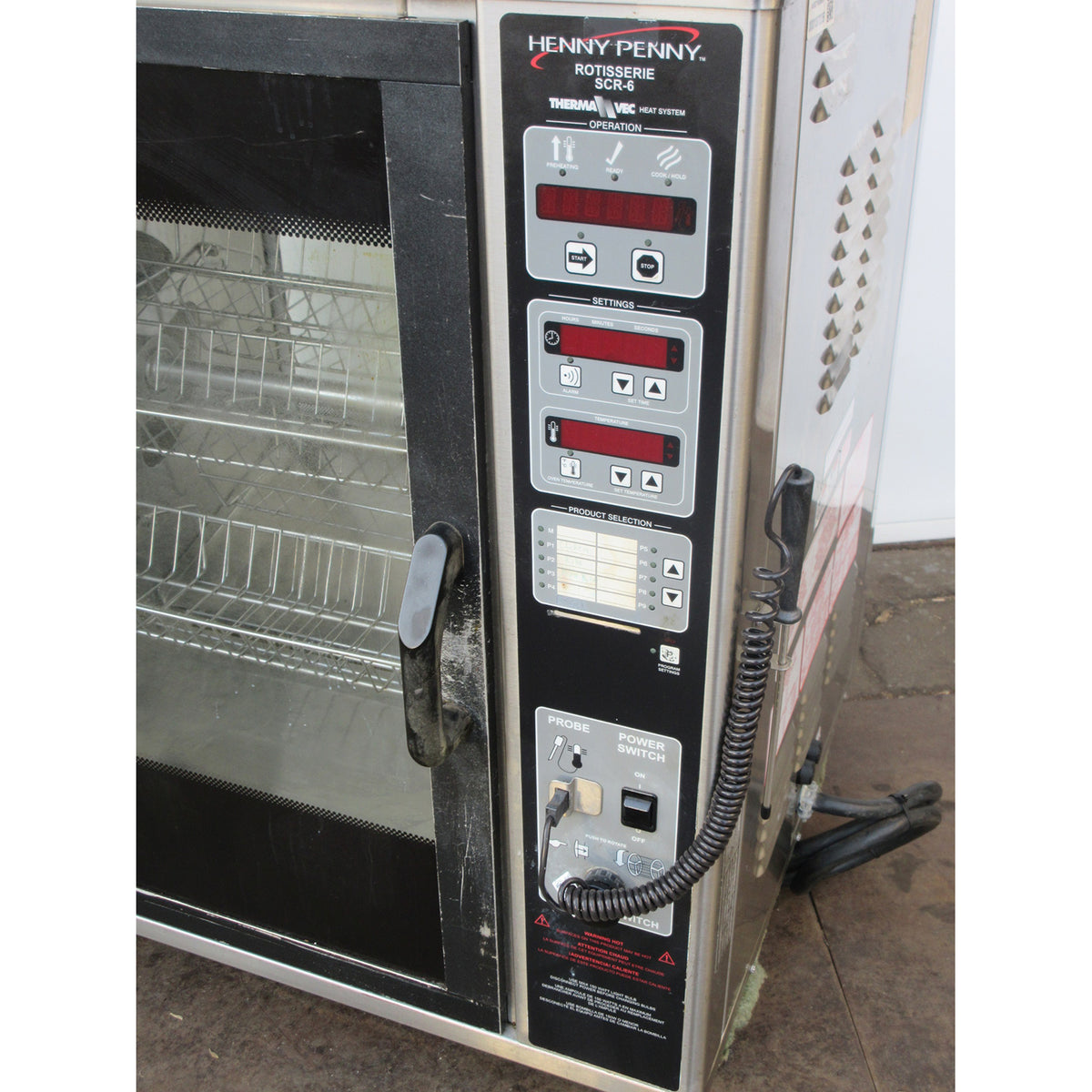 Henny Penny SCR-6 Electric Rotisserie, Countertop, Used Excellent Condition