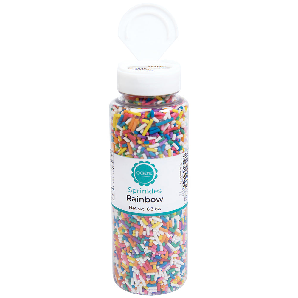 O'Creme Rainbow Sprinkles, 6.3 oz.