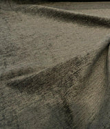 Soft Cuddle Chenille Acrylic Polyester Fabric - Espresso Brown Cuddle Pattern, 54" Width (1 Yard)