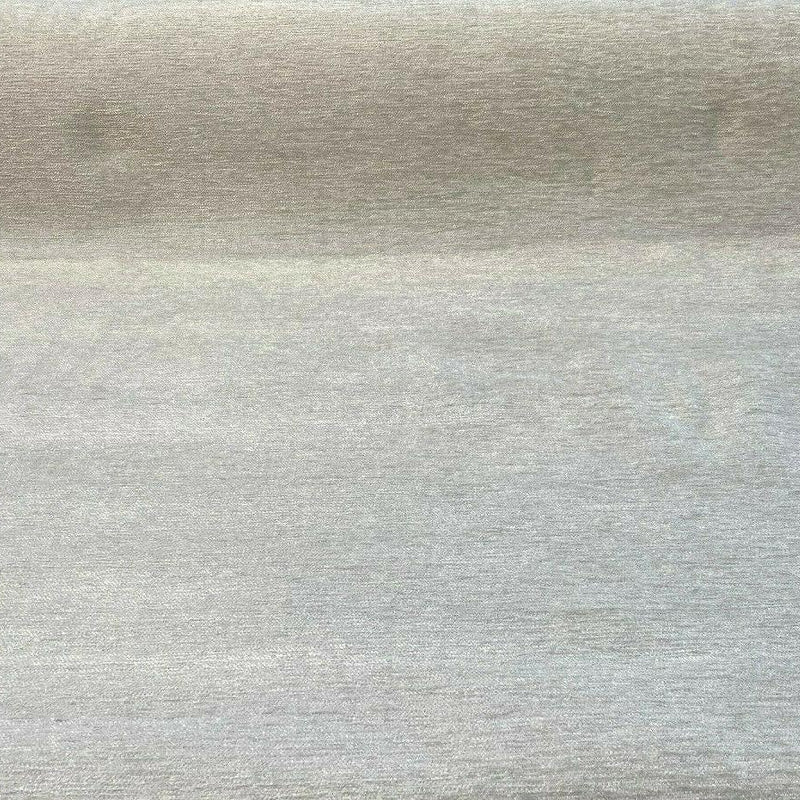 Soft Cuddle Chenille Upholstery Fabric - Silver Shark, 54" Width (1 Yard)
