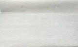 Soft Cuddle Chenille Acrylic Polyester Fabric - Optic White Cuddle Pattern, 54" Width (1 Yard)