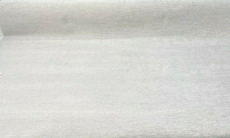 Soft Cuddle Chenille Acrylic Polyester Fabric - Optic White Cuddle Pattern, 54" Width (1 Yard)