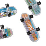 2" x 1/2" Mini Dr. Seuss Oh, the Places You’ll Go Skateboards – 36ct