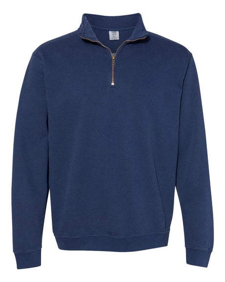 Comfort Colors® Garment-Dyed Quarter Zip Sweatshirt