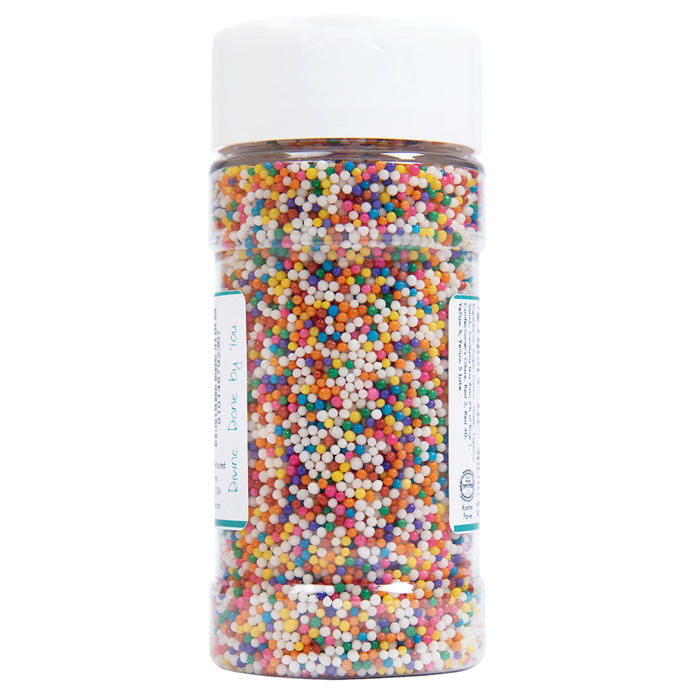 O'Creme Rainbow Nonpareils, 4 oz.