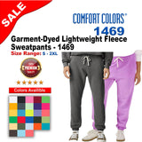 Comfort Colors® Garment-Dyed Lightweight Fleece Sweatpants - 1469