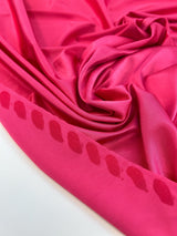 Viscose Knit Pink Fabric