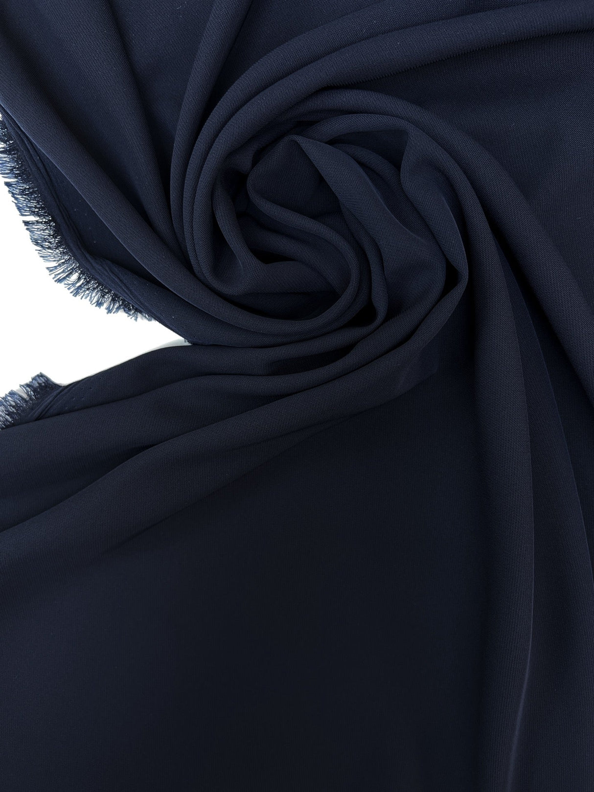 Blue Polyester Elastane Knit