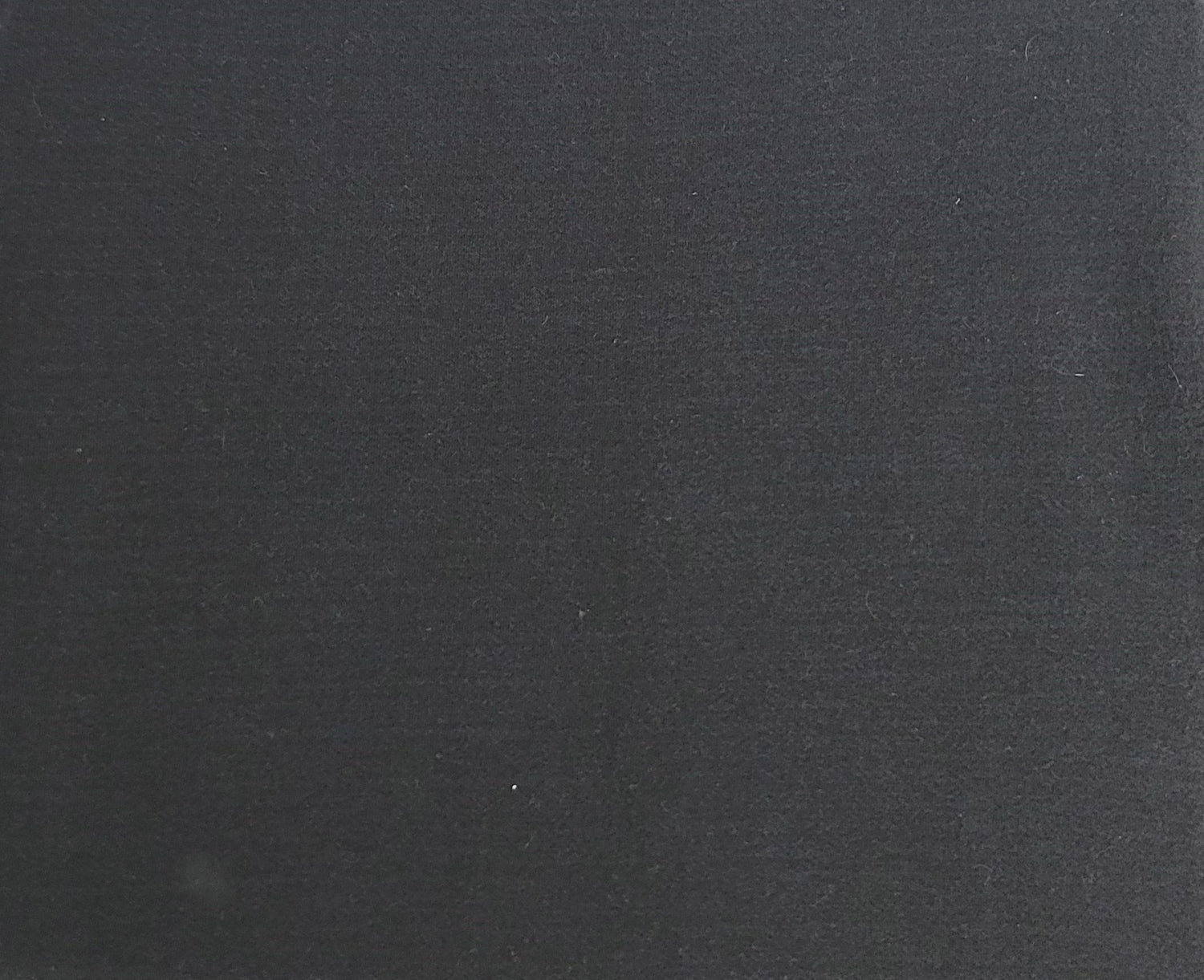 French Terry Knit Black Cotton Tencel Spandex