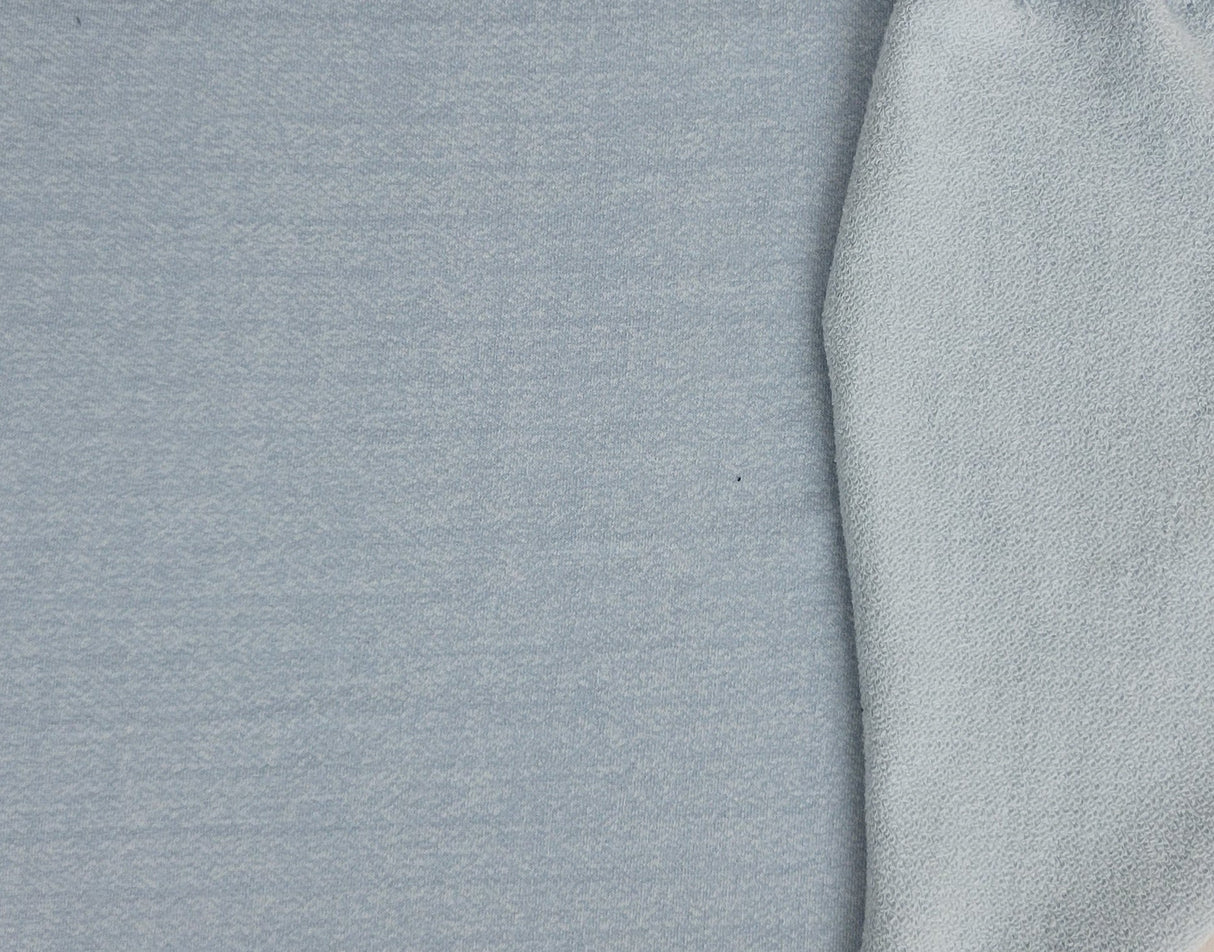 French Terry Knit Powder Blue