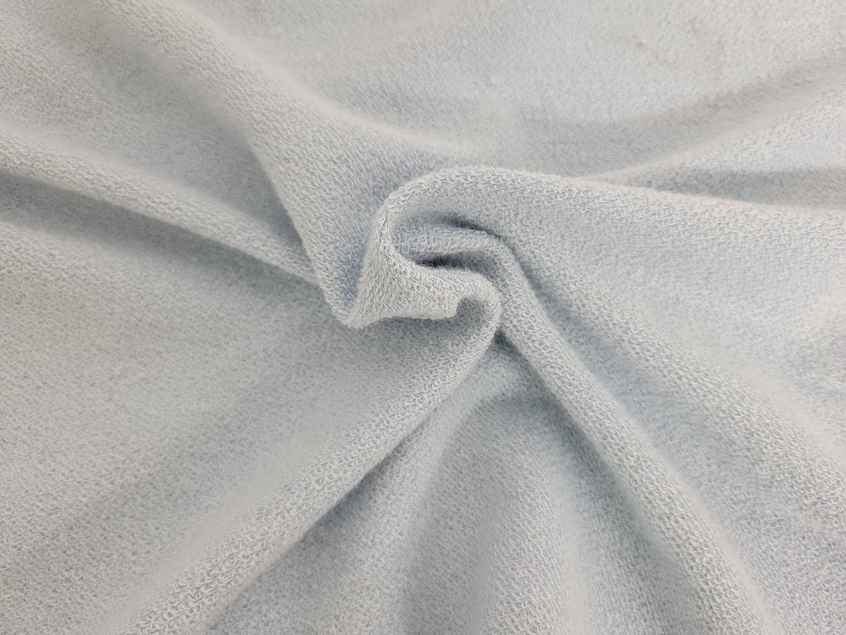 French Terry Knit Powder Blue
