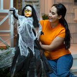 53" Light-Up Halloween Spooky Doll Yard Stake Decorations - 3 Pc.