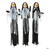 53" Light-Up Halloween Spooky Doll Yard Stake Decorations - 3 Pc.