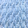 Swirl Rosebud Faux Fur Fabric - 100 Percent Polyester Faux Fur Fabric, Rose Pattern, 60" Width, 11 MM Pile Length (1 Yard)