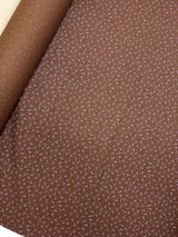Virgin Wool Printed Geometric Fabric