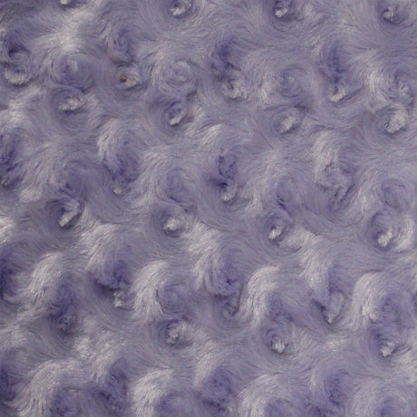 Swirl Rosebud Faux Fur Fabric - 100 Percent Polyester Faux Fur Fabric, Rose Pattern, 60" Width, 11 MM Pile Length (1 Yard)