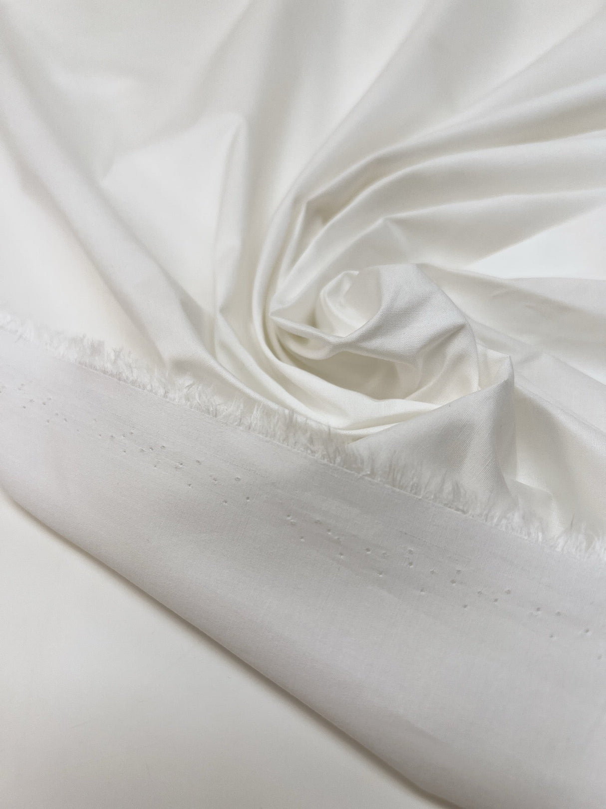 Cotton Viscose Stretch Shirt Fabric White Shades