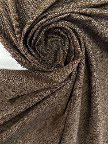 Polyester Acetate Twill Brown Beige