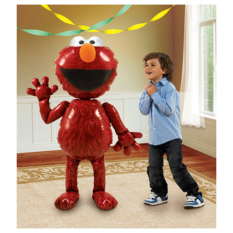 Foil Balloon Elmo AirWalkers 54 Inch