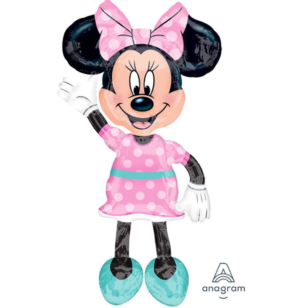 Minnie Mouse AirWalkers Pink Dress Foil Balloon