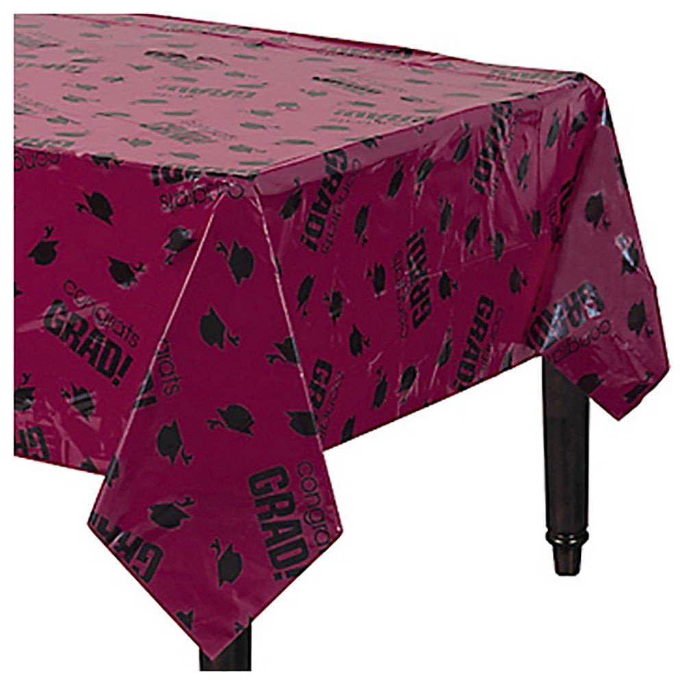 Graduation Table Cover Burgundy