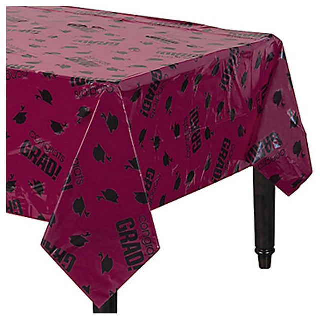 Graduation Table Cover Burgundy
