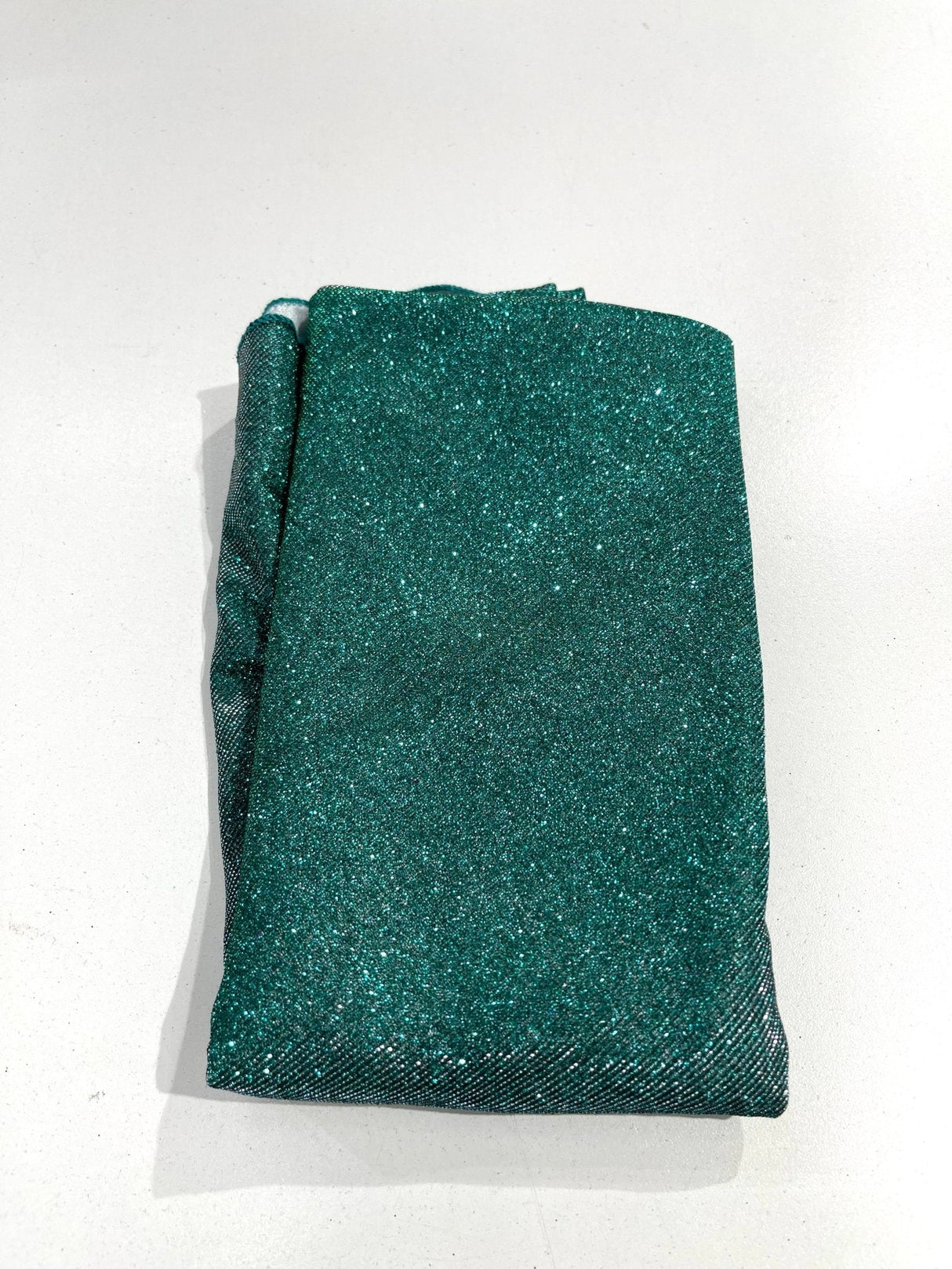 Glitter Shimmer Fabric Tablecloth - Full Covered, 54" Round, Multiple Colors (1 Piece)